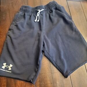 Under Armour Black Shorts with Logo